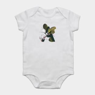 Monogram A Baby Bodysuit